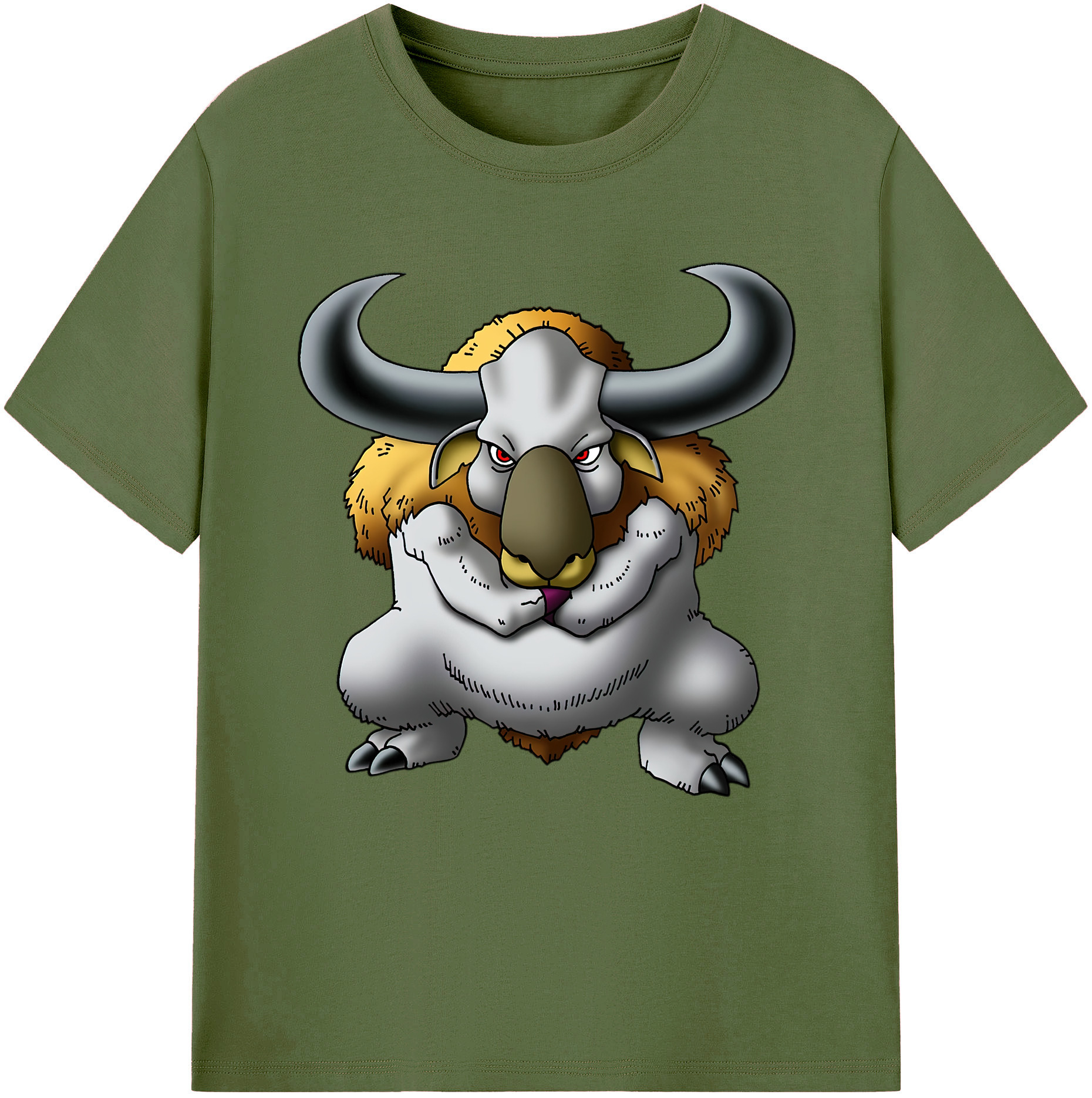 （画像用） ドラゴンクエスト Doragon Kuesuto Dragon Quest 綿100％半袖Tシャツ（フロントプリント）
